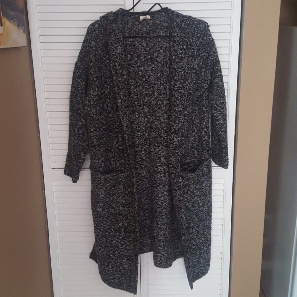 NWOT Cozy hooded cardigan sweater